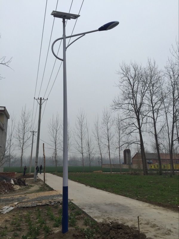 河南洛陽(yáng)高新區104組12米雙頭路燈